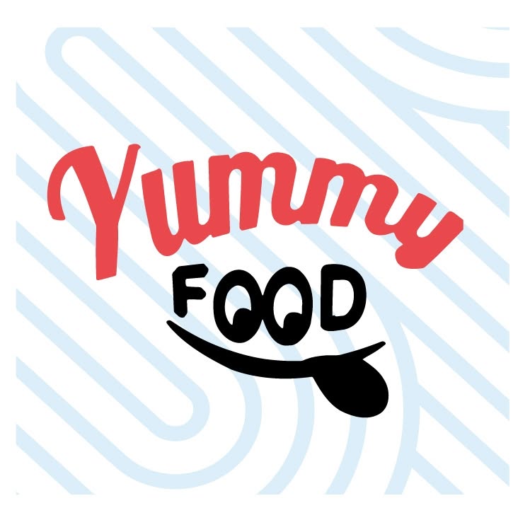 yummy food logo